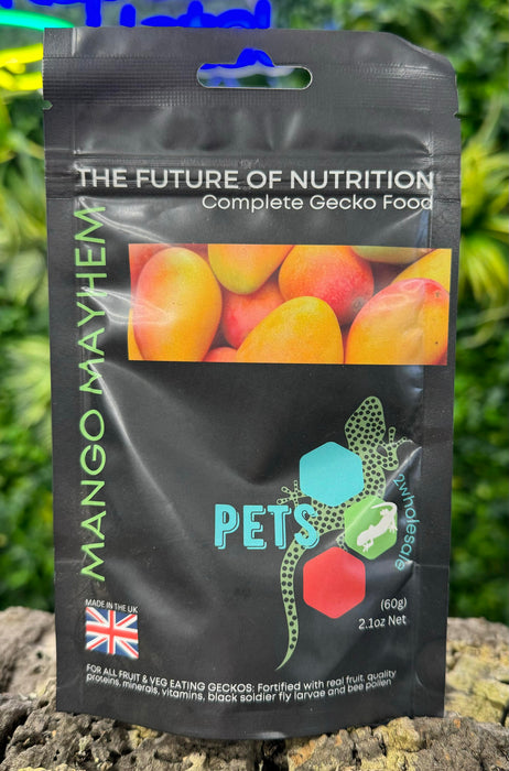 Gecko Diet - Mango Mayhem 60g Pack