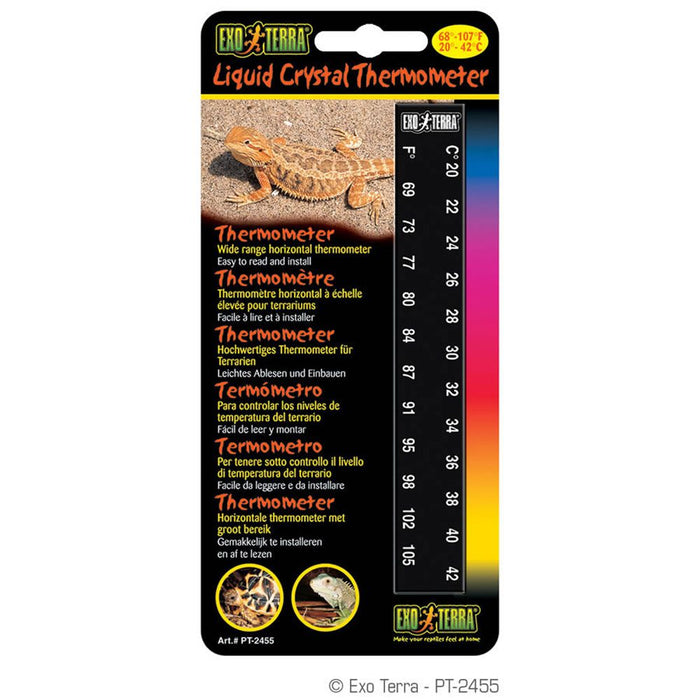 Exo Terra Liquid Crystal Terrarium Thermometer