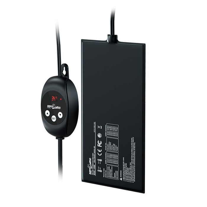 Repti Zoo Deluxe Thermostat Heat Mat, 6w – 100x178mm