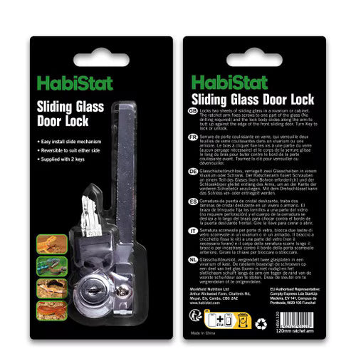 HabiStat Sliding Glass Door Lock