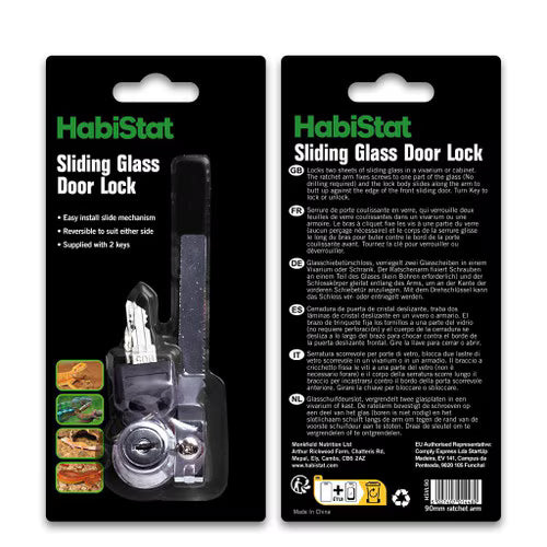 HabiStat Sliding Glass Door Lock