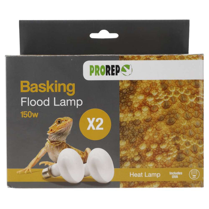 ProRep 2-Pack Basking Flood Lamp 150w ES
