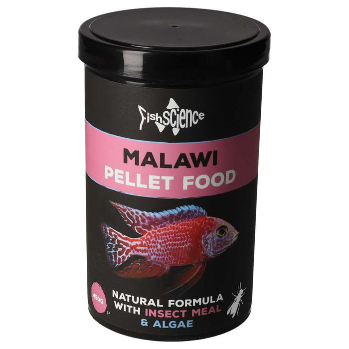 Fish Science Malawi Pellet Food 450g -(1000ml)