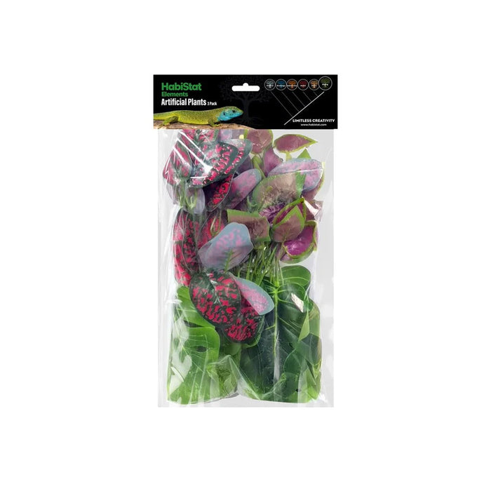 HabiStat Artificial Plant, 3 Pack