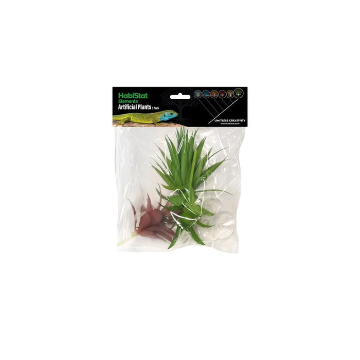 HabiStat Artificial Plant, 3 Pack