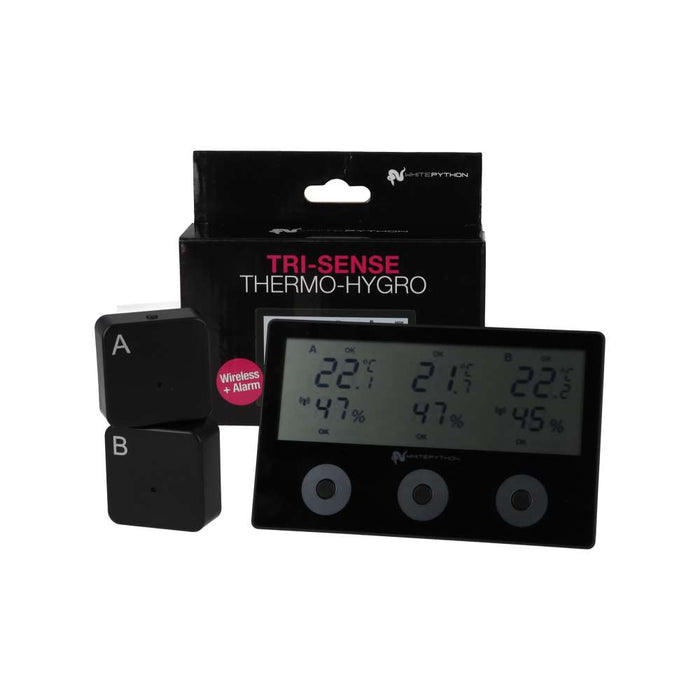 White Python Wireless Tri-Sense Thermo/Hygro