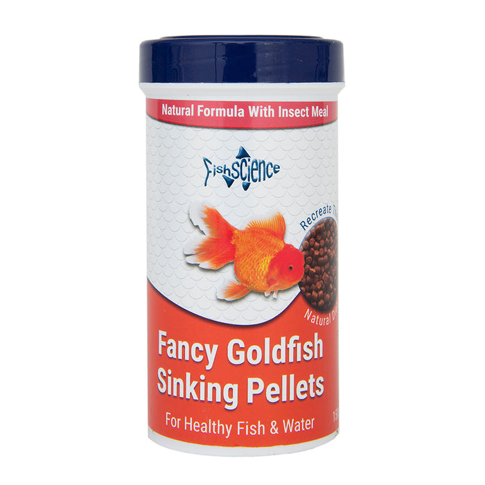 Fish Science Fancy Goldfish Sinking Pellets 150g Default Title