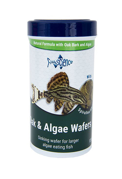 Fish Science Oak and Algae Wafers 120g Default Title