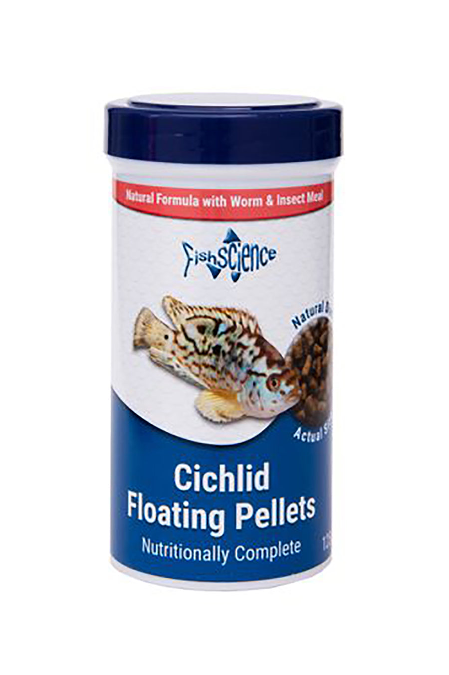 Fish Science Cichlid Floating Pellet 125g — The Reptile Hotel