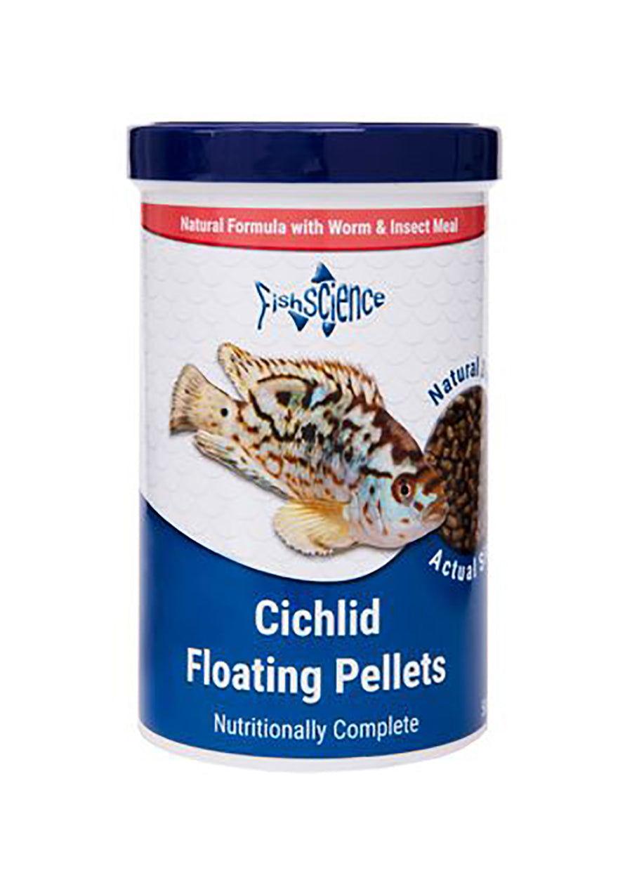 Fish Science Cichlid Floating Pellet 500g — The Reptile Hotel