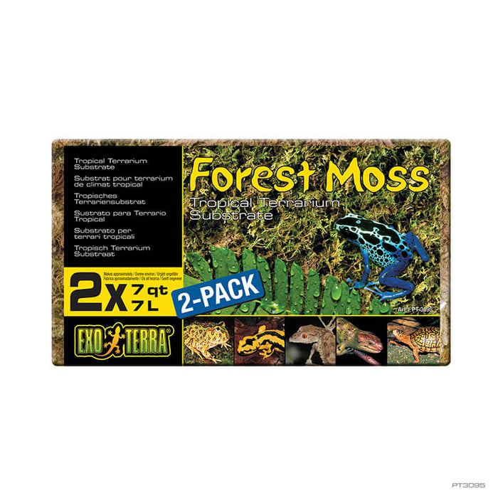 Exo Terra Forest Moss 7L (Twin Pack)