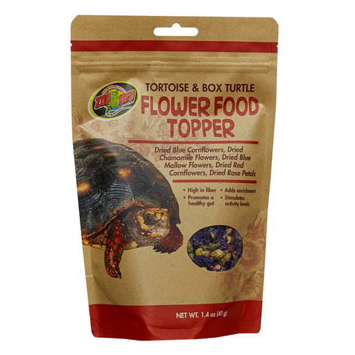 Zoo Med Tortoise Flower Food Topper  40g Default Title