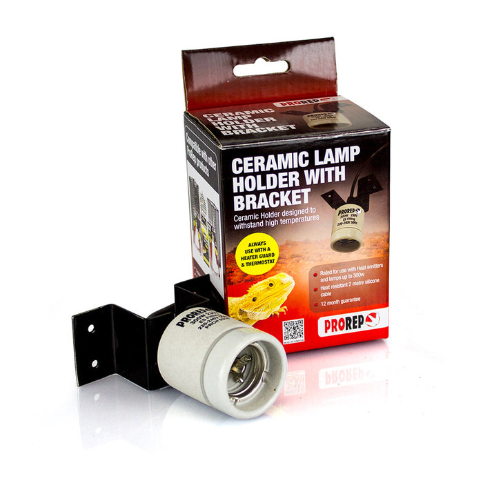 ProRep Ceramic Lamp Holder WITH Bracket, HPH010 Default Title