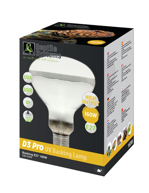 Reptile Systems D3 UV Basking Lamp - 160w Default Title