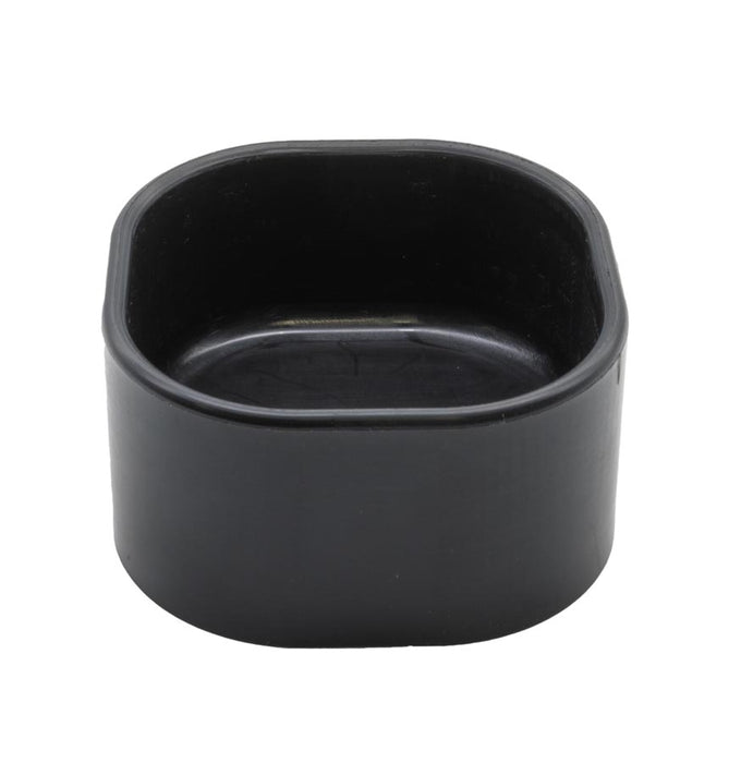 White Python Water Bowl Black Mini