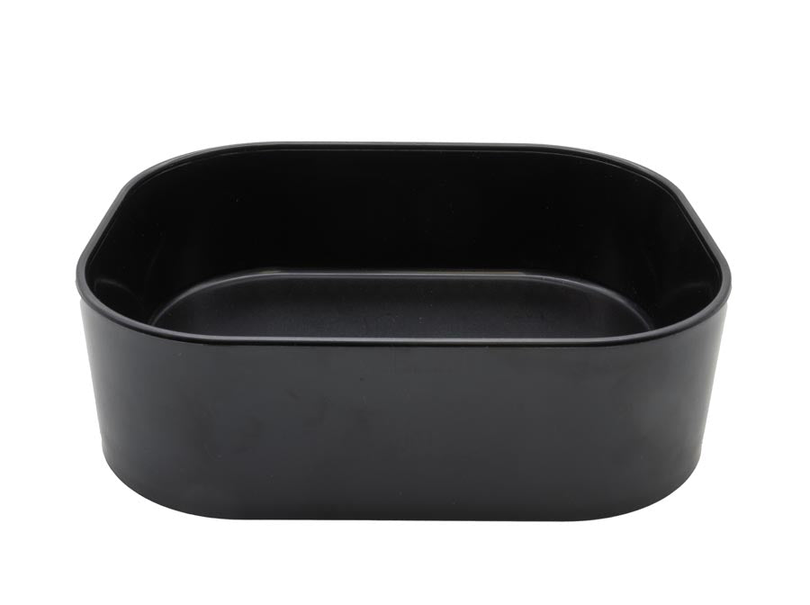 White Python Water Bowl Black Large