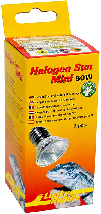 Lucky Reptile Halogen Sun Mini 2-pk 2x 50W